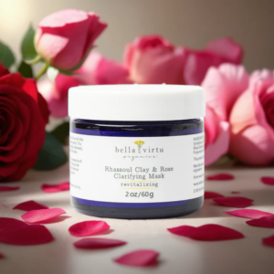 The Black Exchange | Rhassoul Clay & Rose Rejuvenating Mask | Face Mask for Dry Skin