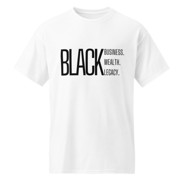 The Culchure | Black Business, Wealth, Legacy T-Shirt - White